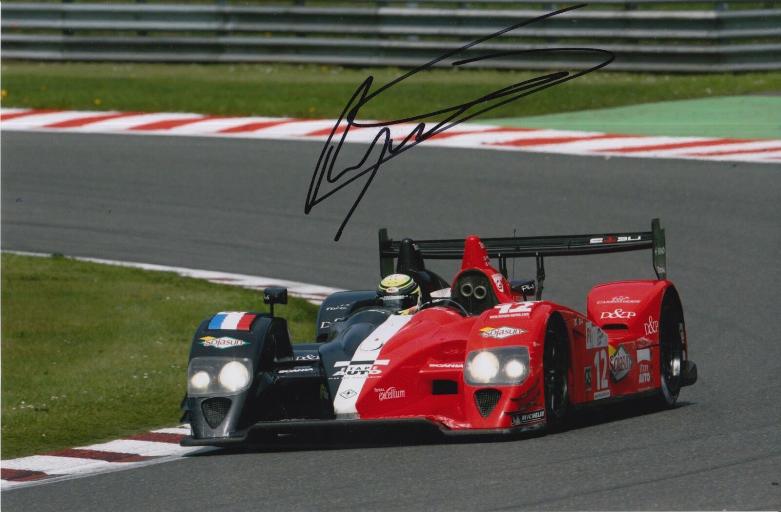 Pierre Ragues Hand Signed 9x6 Photo Poster painting Signature-Plus Courage-Oreca Le Mans.