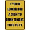 (Multi Style)Drinking - Vintage Metal Signs - 20*30cm