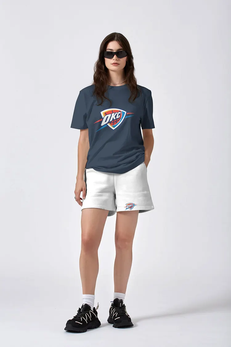 Oklahoma City Thunder Edition Top And Shorts Two-Piece Suits