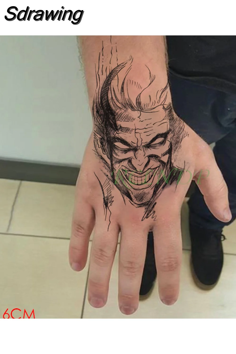 Sdrawing Temporary Tattoo Sticker butterfly insect Fake Tatto Flash Tatoo Hand Arm art Tattoos for Girl Women Men