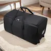 Travel Luggage Bag Foldable Wheel Bag Waterproof Travel Duffel Bag for Men Women