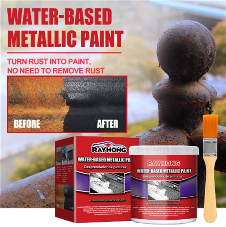 ✨Last day buy two get one free- Water-based Metal Rust Remover