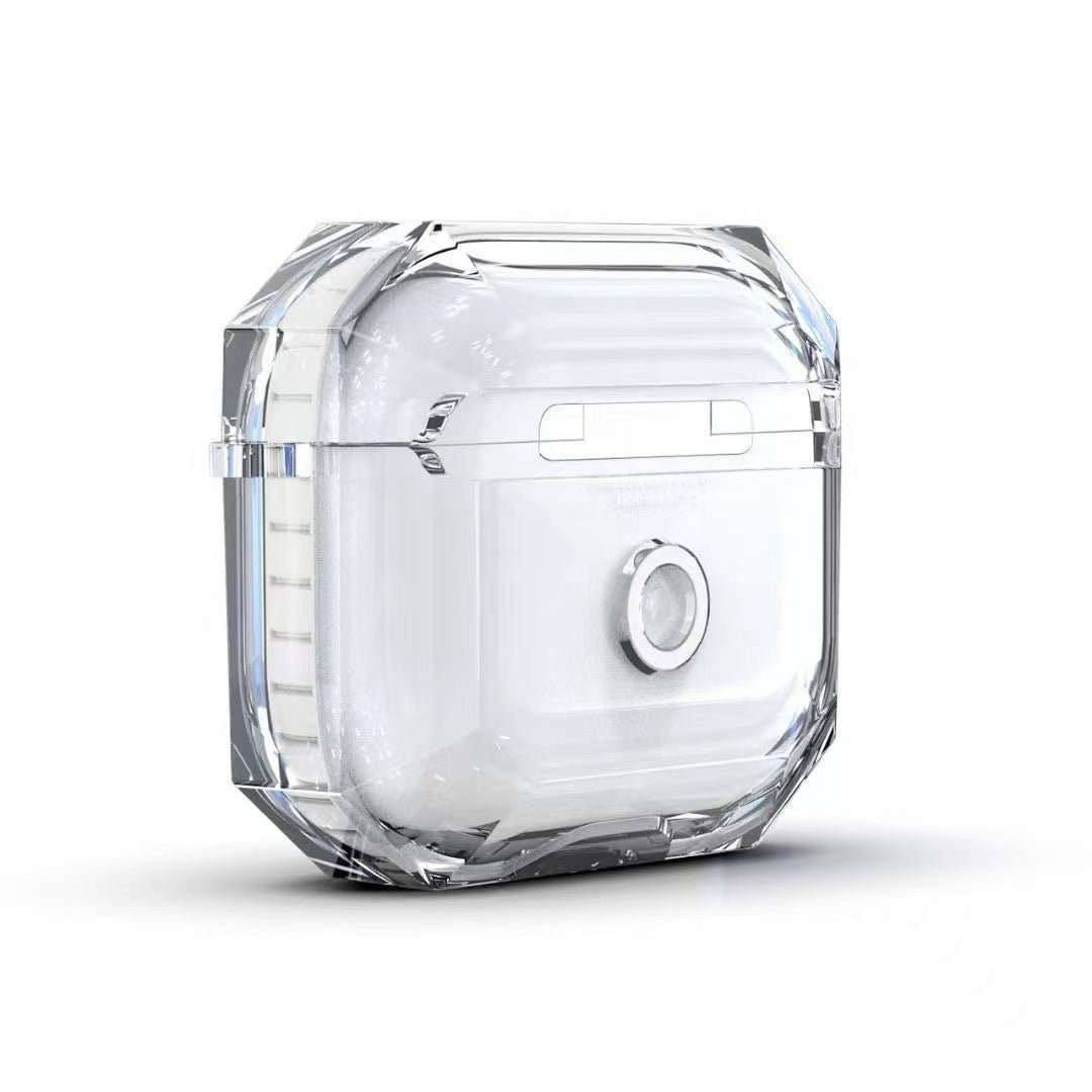 Two-Color Transparent Apple AirPods Case