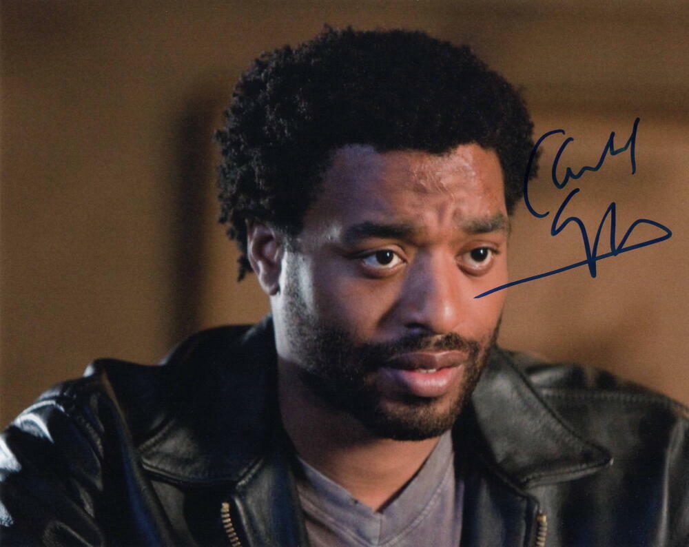 CHIWETEL EJIFOR SIGNED AUTOGRAPH 8X10 Photo Poster painting - THE LION KING, THE MARTIAN STUD