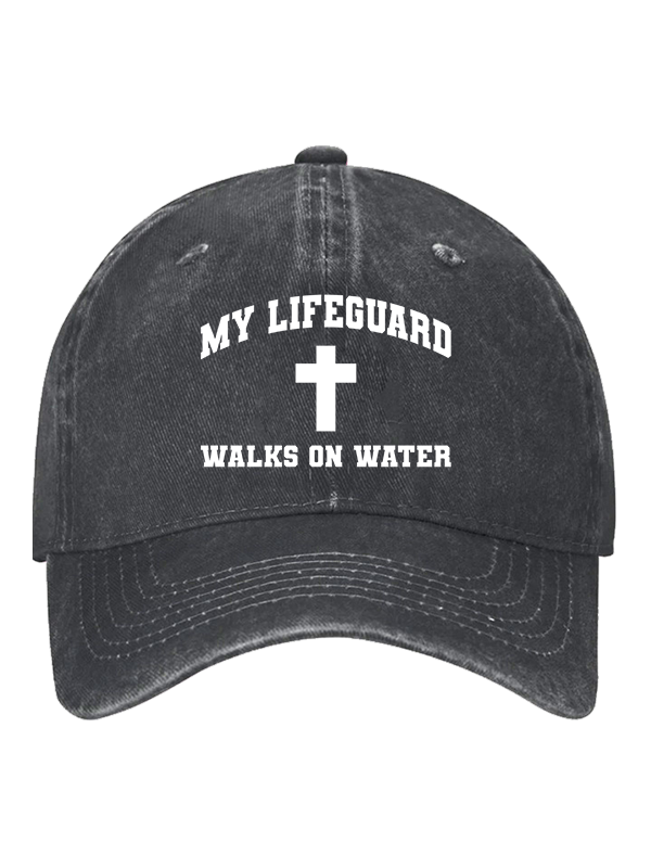 My Lifeguard Walks on Water Hats