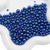 Flashing 3-8mm ABS Nonporous Pearls Colorful DIY Accessories
