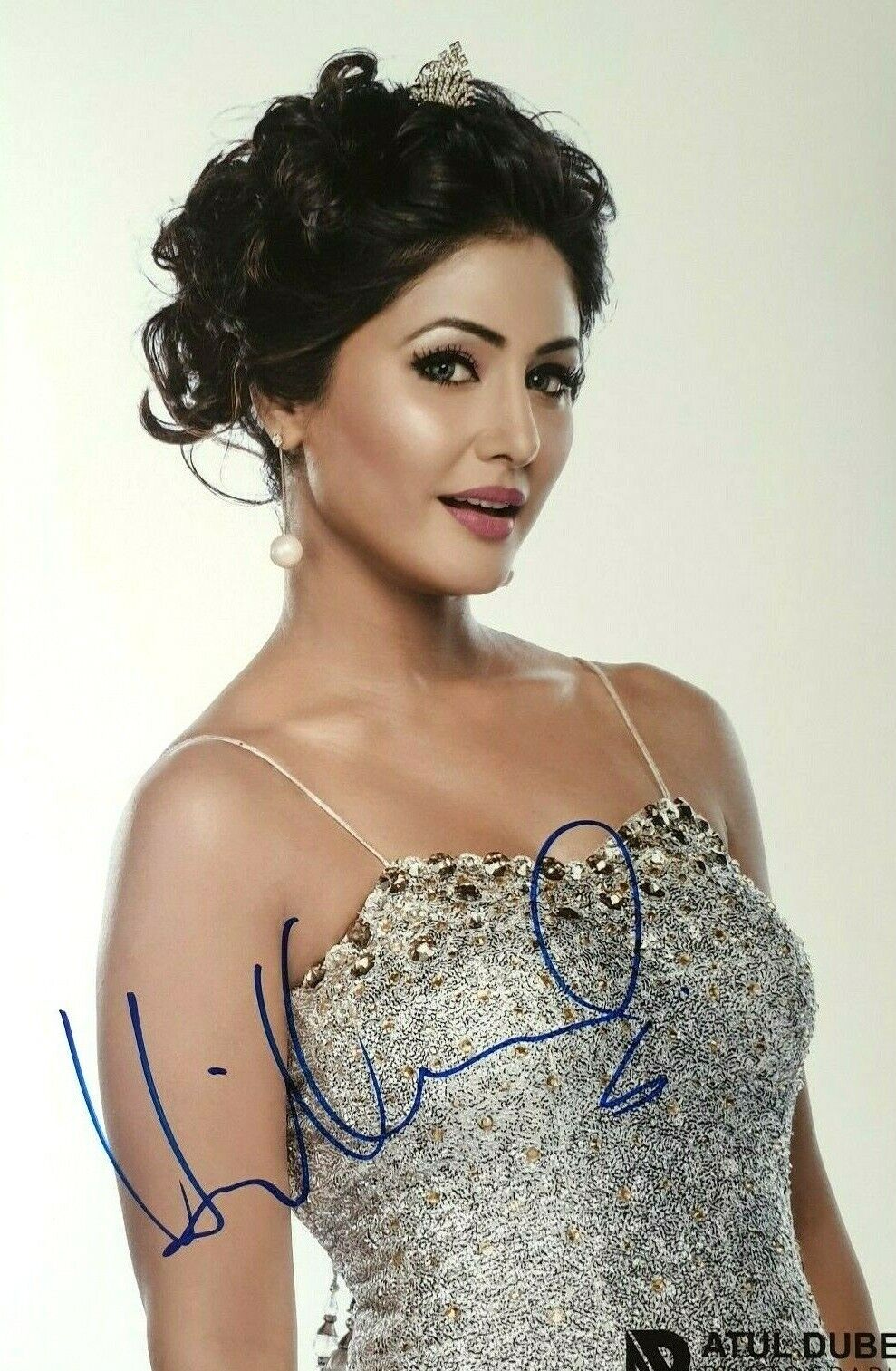 HINA KHAN In-Person Signed Autographed Photo Poster painting RACC TRUSTED COA Bigg Boss