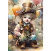 Clown-Full Square Diamond Painting 50*70CM