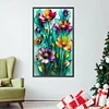 (US Local)Glass Flower- Round/Square AB Drills Diamond Painting(45x75cm)