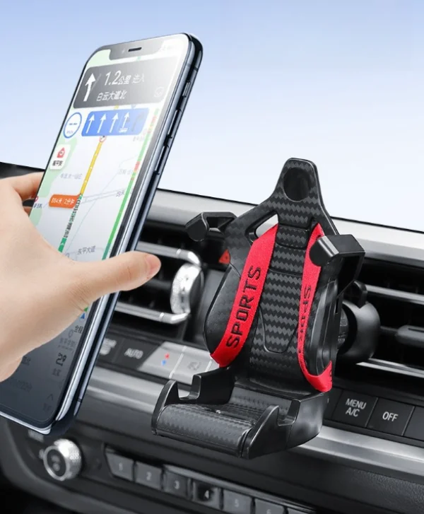 Car Mobile Phone Holder Bracket Car Air Conditioning Outlet Fixed Navigation Bracket