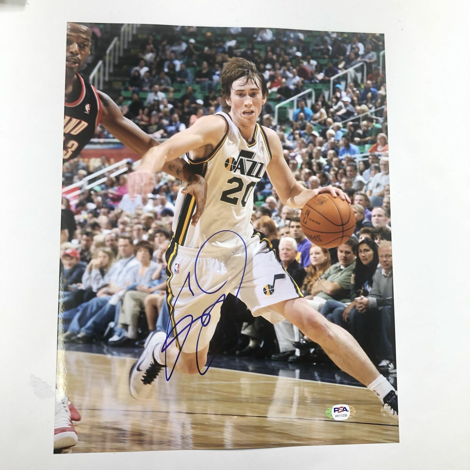 Gordon Hayward signed 11x14 Photo Poster painting PSA/DNA Jazz Autographed Celtics