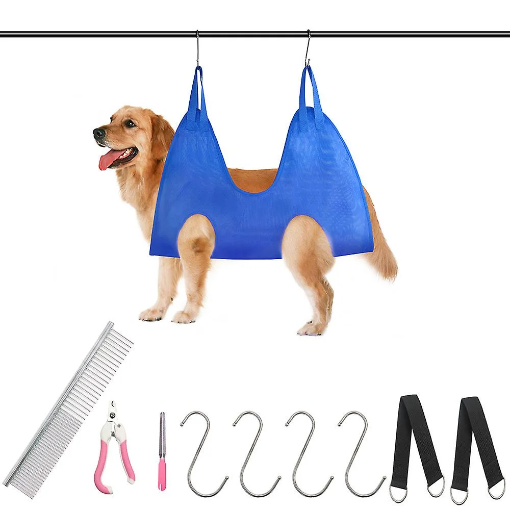 5 In 1 Dog Cat Grooming Hammock For Bathing And Nail Trimming