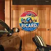 Ricard - Plaques rondes en m&eacute;tal(30*30cm)