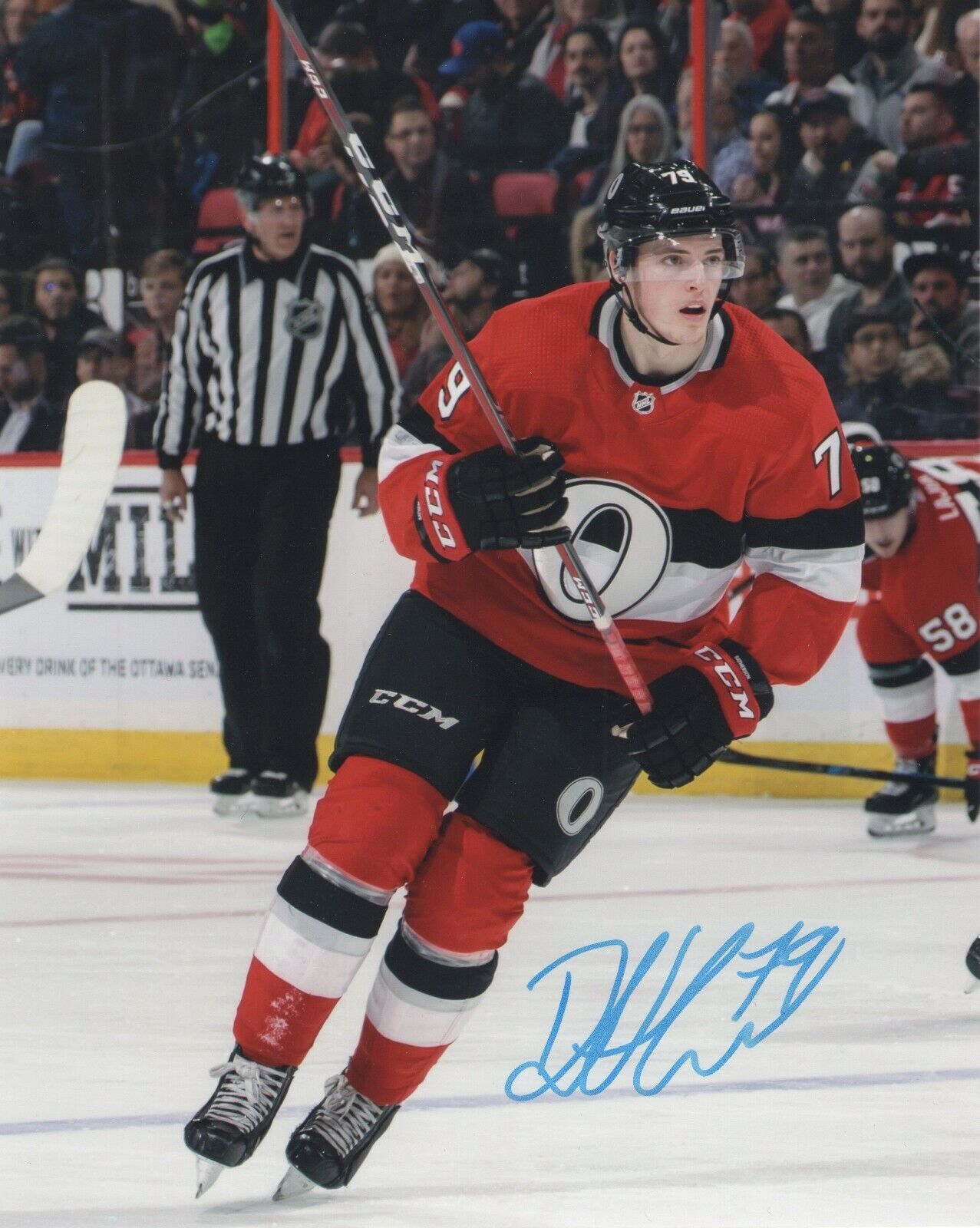 DRAKE BATHERSON SIGNED AUTOGRAPH OTTAWA SENATORS 8X10 Photo Poster painting PROOF