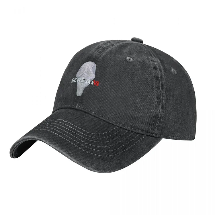 Scream Movie Horror Unisex Baseball Caps Distressed Denim Washed Hats Cap Vintage Outdoor Summer Unstructured Snapback Cap