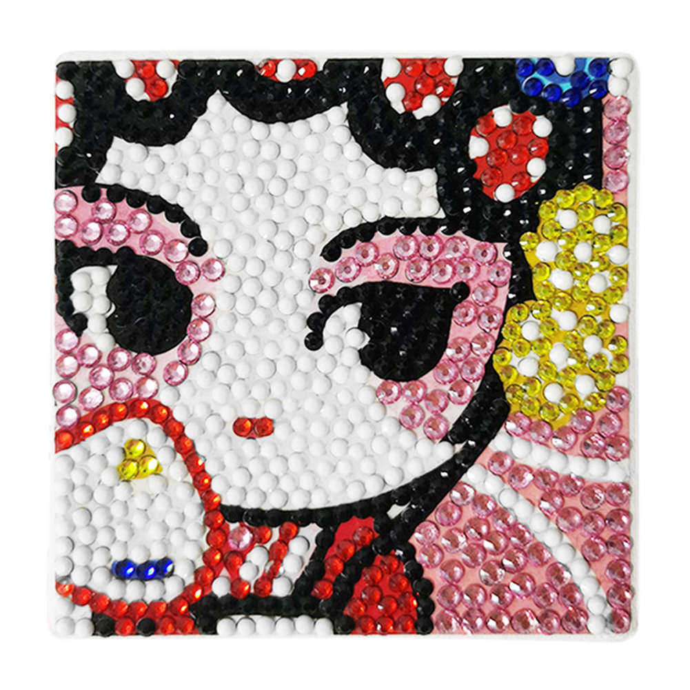

Female Insulation Ceramics Coaster - 5D DIY Craft Storage Box, 501 Original