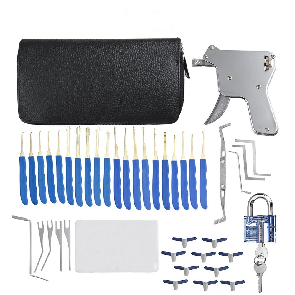 

45pcs Training Unlock Tool Skill Key Extractor Locksmith Practice Lockpick, 501 Original