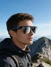 Smart BT Glasses with UV Filtered Lenses Wireless Audio Smart Sunglasses Built-in Speakers Unisex for Men Women Outdoor Running Cycling