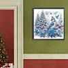 Diamond Painting-DIY Crystal Rhinestone Christmas Bluebird