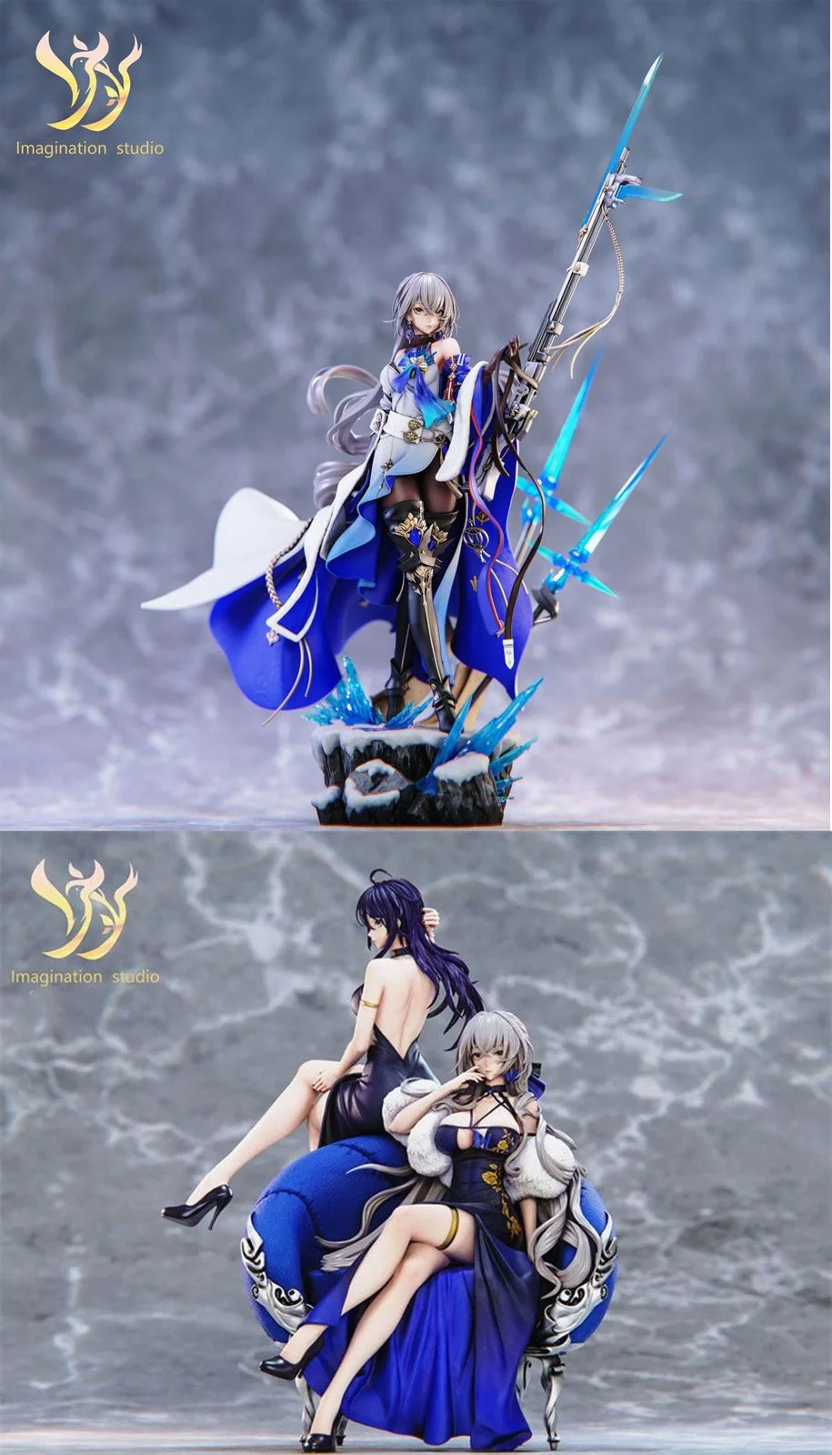 1/6 Scale Bronya Zaychik & Seele - Honkai: Star Rail Resin