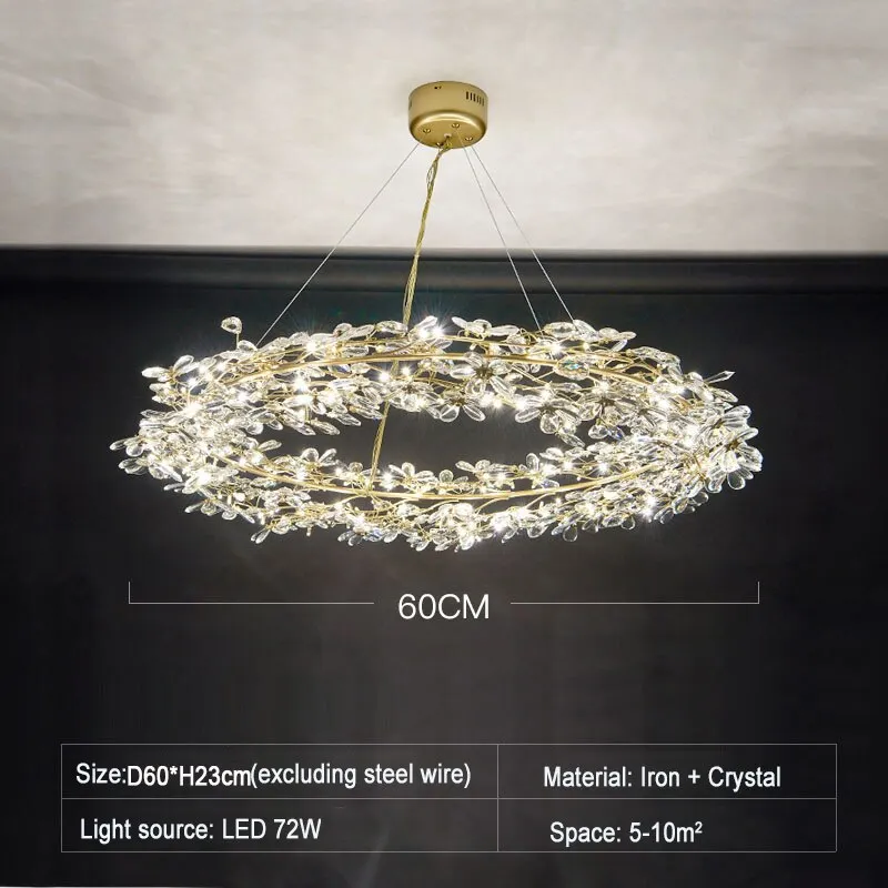 HIGH Quality Sparkling Firefly Crystal Pendant Chandeliers ...