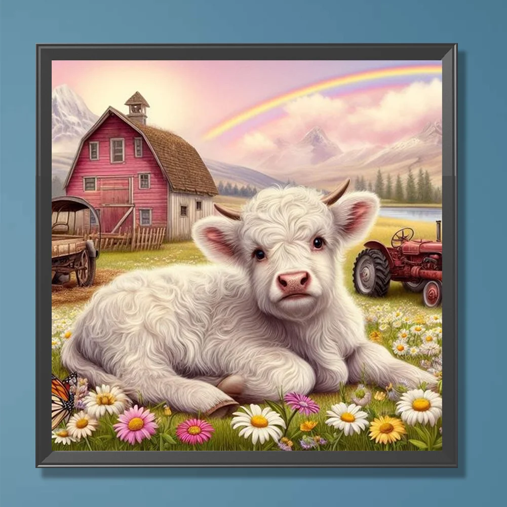 Diamond Painting - Full Round Drill - Calf(Canvas|30*30cm)