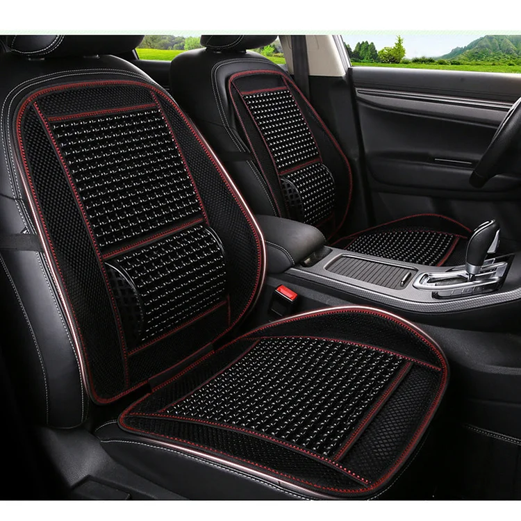 Car Breathable Seat Cushion Back Massage Support Cushion