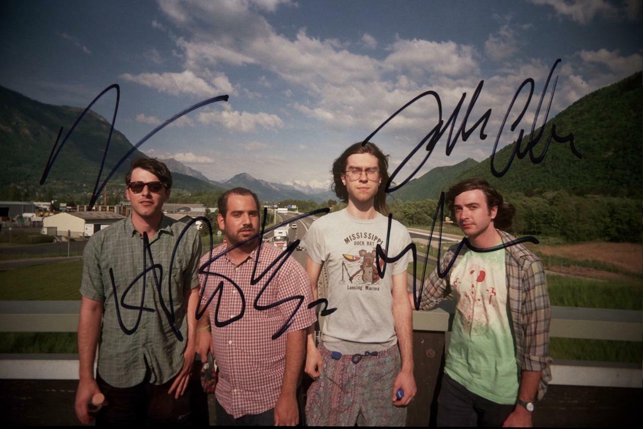 Real Estate Band SIGNED AUTOGARPHED 10 X 8