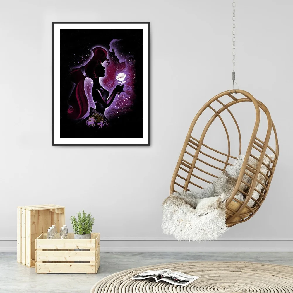 Diamond Painting - Full Round Drill - Silhouette(30*40cm)