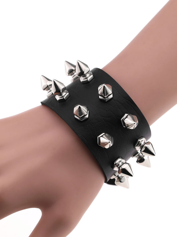 Rivet Punk Gothic Rock Bracelet
