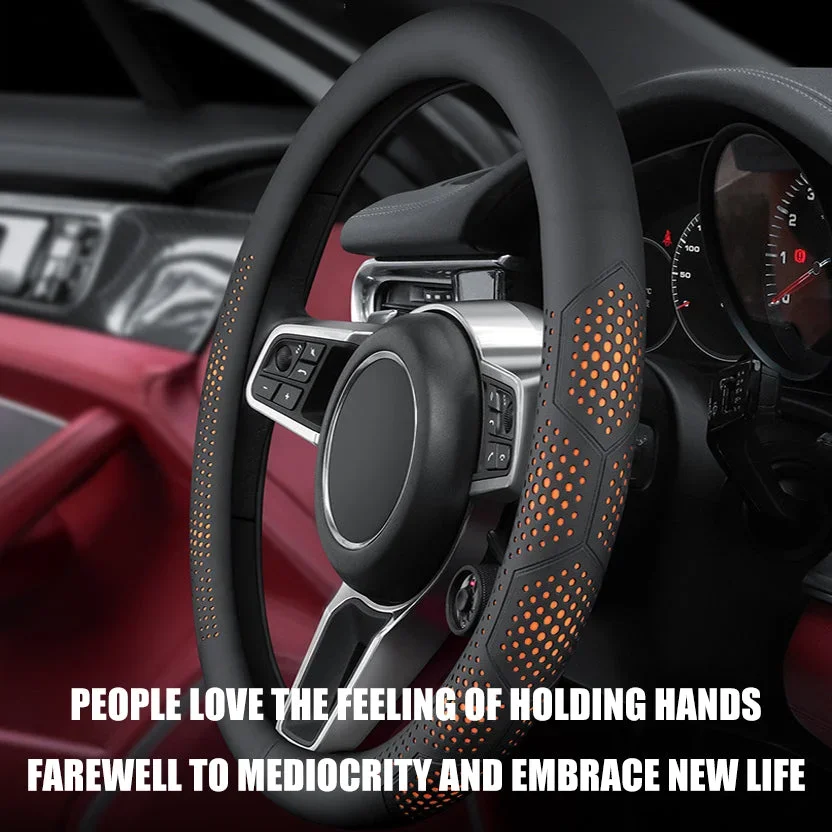 Ultra-thin carbon fiber sports car steering wheel cover