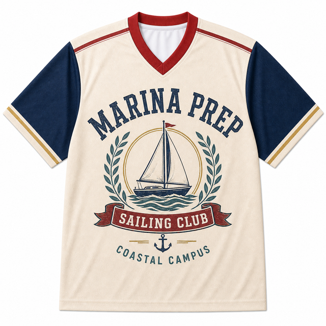 Varsity Marina Prep Short Sleeve Jersey