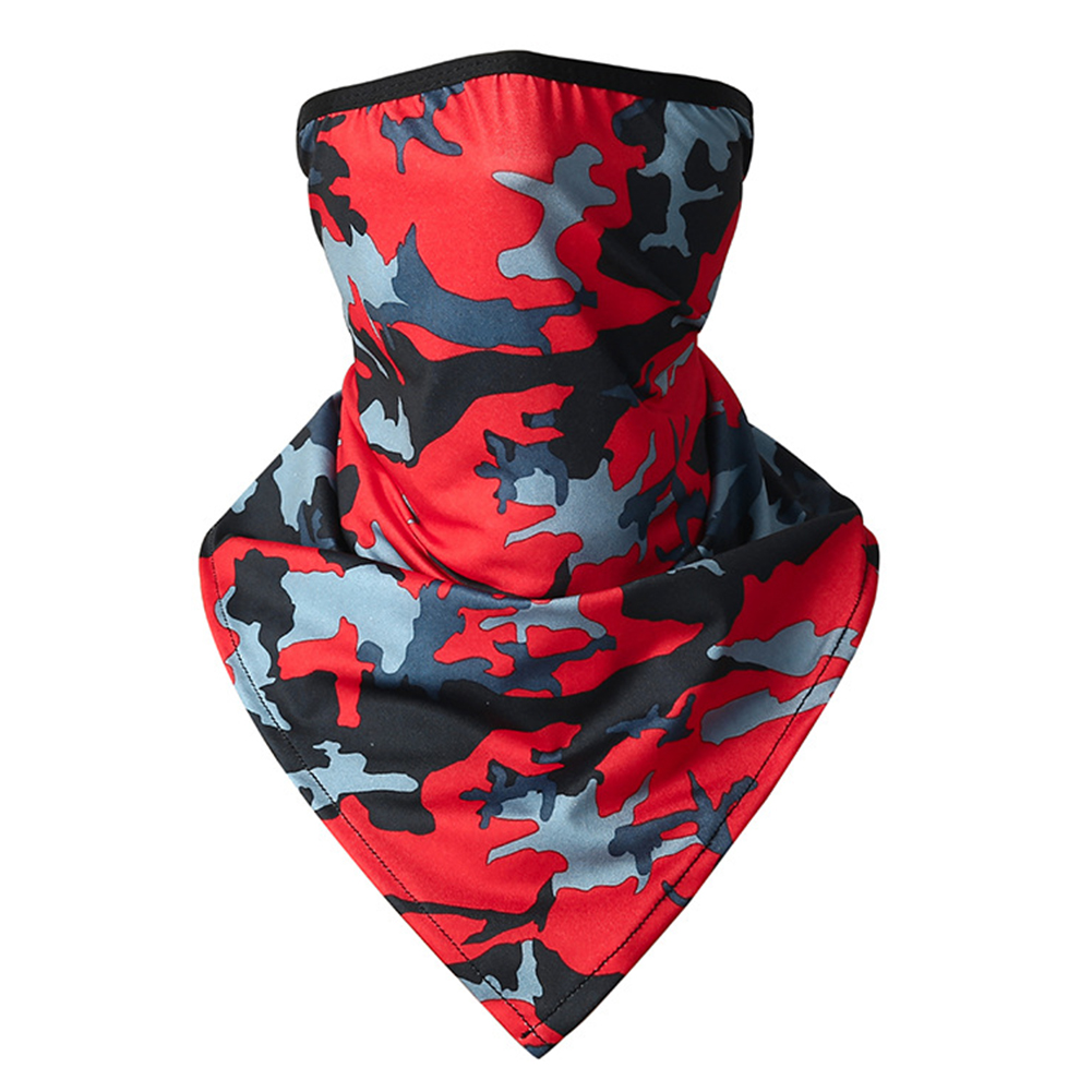 

Ice Silk Scarf Sunscreen Head Face Neck Cover for Sports Cycling Climbing, Red, 501 Original