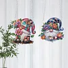 2Pcs Flower Gnome - 5D DIY Craft Pendant