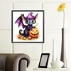 (40*40cm)Halloween Pterosaur - Full Round Drill Diamond Painting