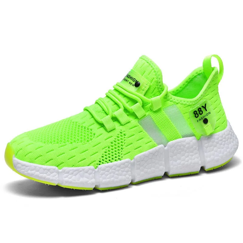 Sports Casual Shoes New Lightweight Breathable Mesh Sneakers Plus Size Damping Mens Shoes High Quality Men Casual Shoes Fashion