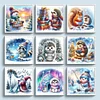 (Multi-Style) Christmas-11CT Stamped Cross Stitch 40*40cm/15.75*15.75in