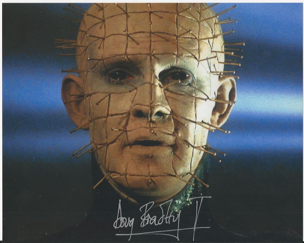 Doug Bradley - Hellraiser signed Photo Poster painting