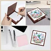 (US Local)Wooden 5D Diamond Painting Kit Note Box DIY Diamond Art Notepad Box (Bird)