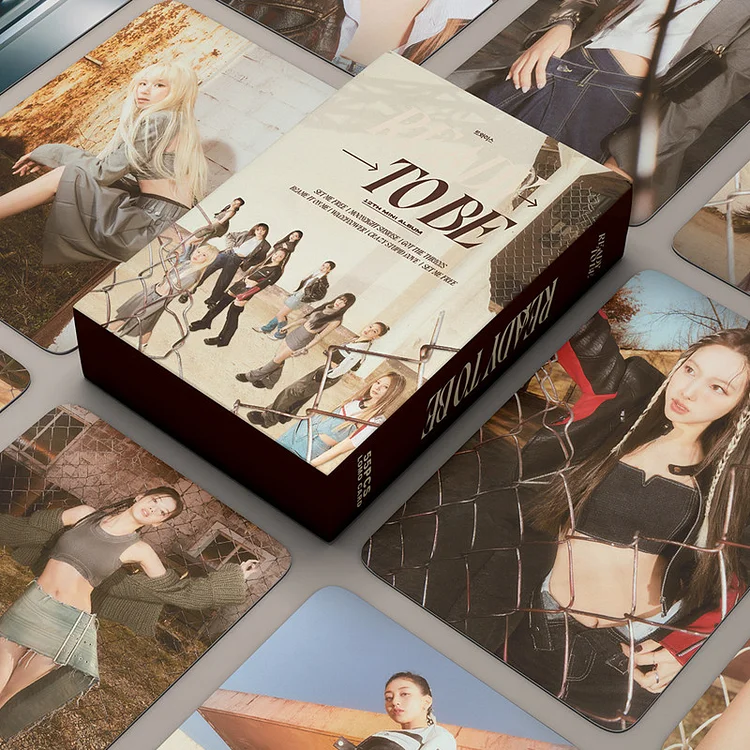 TWICE READY TO BE 55 Sheets Photocard
