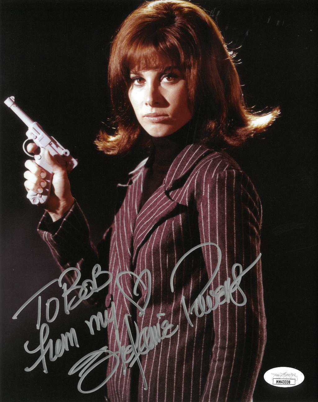 Stephanie Powers Signed Girl From Uncle Autographed 8x10 Photo Poster painting JSA #MM43338