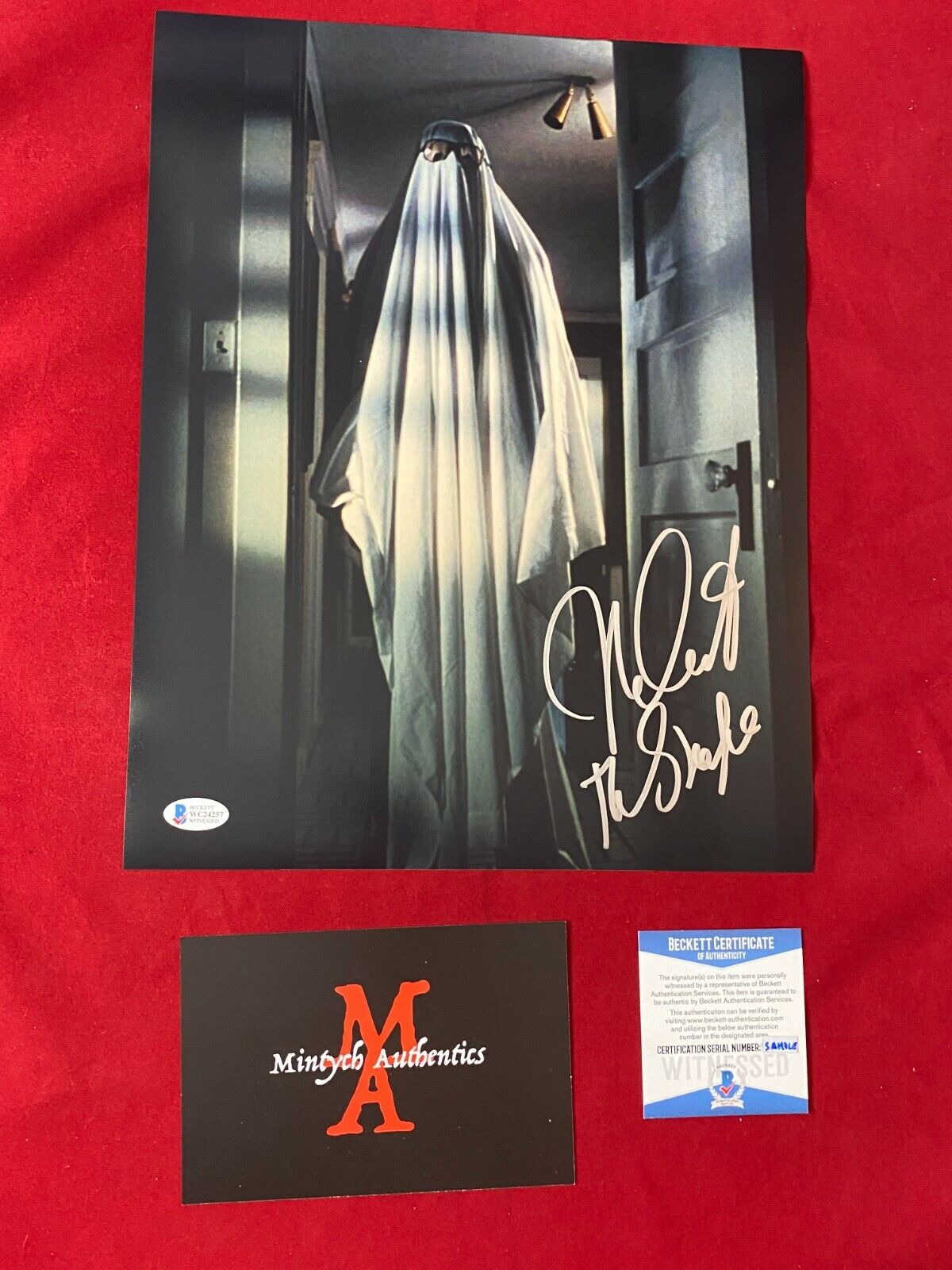 NICK CASTLE AUTOGRAPHED SIGNED 11x14 Photo Poster painting! HALLOWEEN MICHAEL MYERS! BECKETT COA