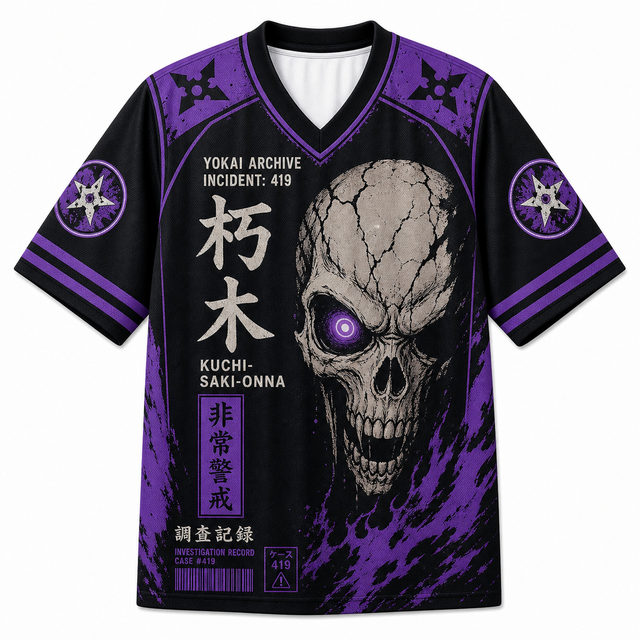 Skeleton Onna Mesh Jersey