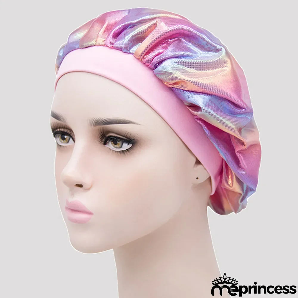 Blue Casual Living Print Patchwork Hat