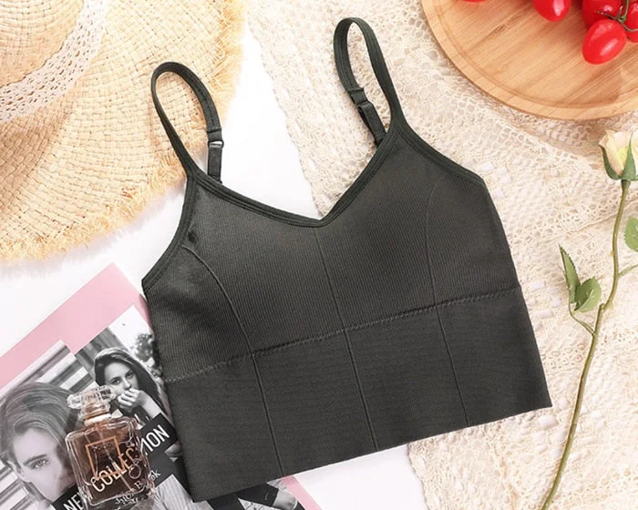 Camisole Lingerie Femme Camisoles for Women Sexy Padded Removable Cup Intimate Underwear Woman's Lingerie Underwear & Sleepwears