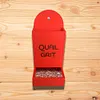 [US Local Warehouse] Chicken Oyster Shell Feeder and Grit Feeder Hanging Poultry Feeder (Red C)