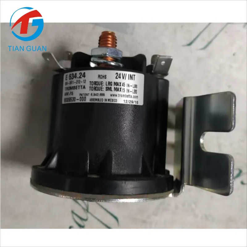 STG93159 Starter relay solenoid valve suitable for various machinery 24V 150A E0634.24
