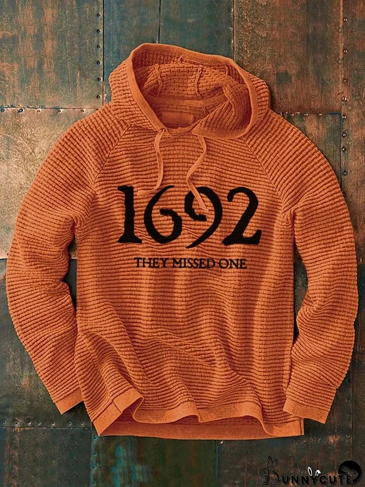 Men's 1692 They Missed One Salem Witch Hoodie