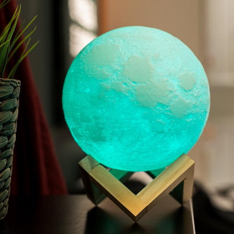 

3D LED Moon Night Light Lamp Touch Control Table Lamps, 501 Original