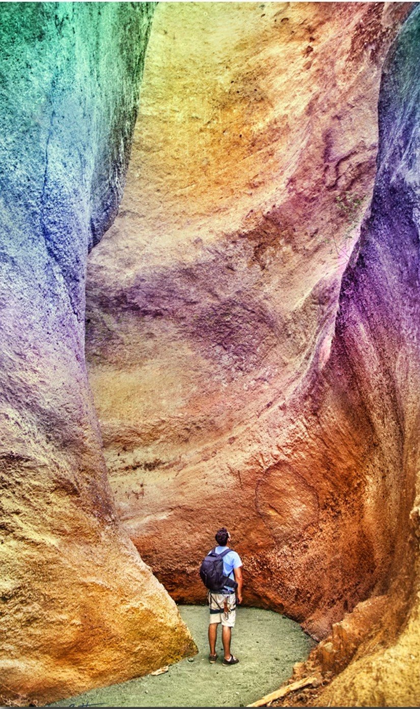 

Rainbow Canyon – Paint By Numbers - 40*50CM, 501 Original
